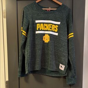 Mitchell & Ness Green and Yellow NFL Fleece